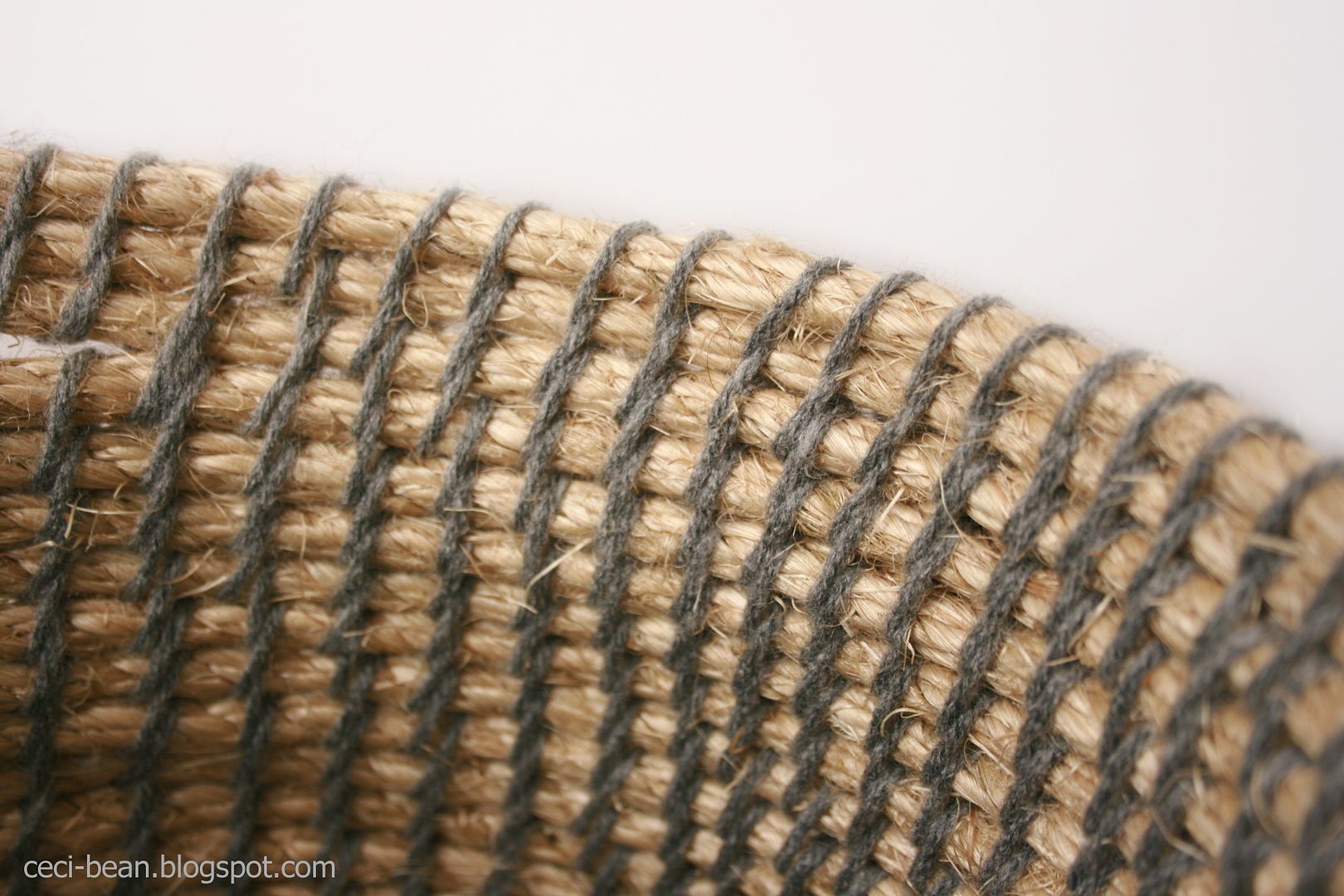 CeciBean DIY Woven Rope Basket